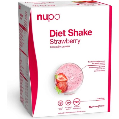 Nupo Diétny nápoj Jahoda 12 x 32 g
