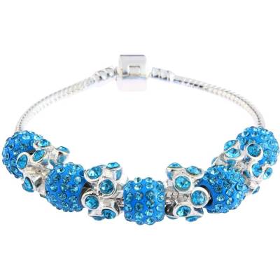 Bando náramok Crystal K980 viacfarebný ružová