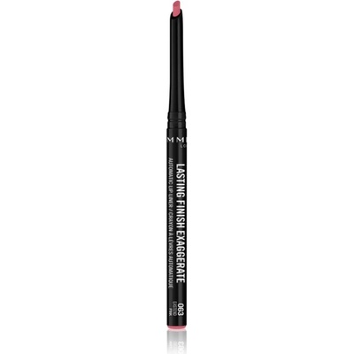 Rimmel Lasting Finish Exaggerate автоматичен молив за устни цвят 063 Eastend Pink 0, 25 гр