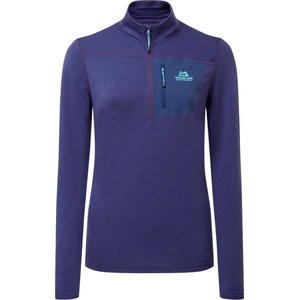 Mountain Equipment Дамски поларен пуловер Mountain equipment Women's Lumiko Zip T Fleece jumper - Amethyst / Medieval - размер 40 (EU) (105-3479-0514)