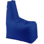 Pufrelax Пуф стол, 230л. , Sunlounger Evo - Teteron Blue, За открито, Перящ се калъф, Пълнеж от Полистиролни перли (PUF-G-SEV-TEX-BLURY)