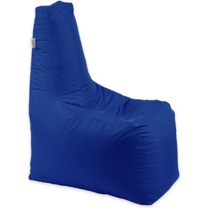 Pufrelax Пуф стол, 230л. , Sunlounger Evo - Teteron Blue, За открито, Перящ се калъф, Пълнеж от Полистиролни перли (PUF-G-SEV-TEX-BLURY)