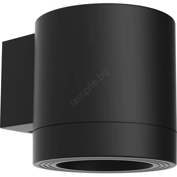 Philips - Външно стенно осветително тяло FYLX 1xGU10/5W/230V черно IP44 (P7301)