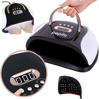 Pepita Професионална UV LED лампа за изкуствени нокти 57 led, 256W, таймер, сензор за движение (iphf-N1)