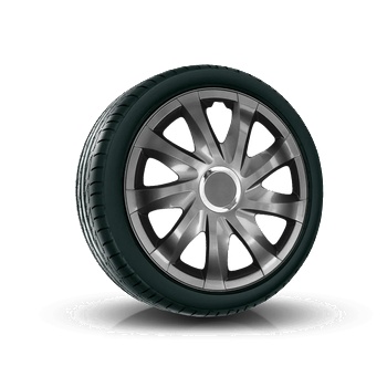 Image 1 of NRM капаци 15", drift ГРАФИТЕН ЛАКИРАНИ 4брой (vtv-pu-22243)