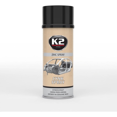 K2 Zinkový sprej zabraňuje korózii 400ml