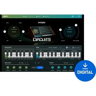 UJAM Circuits Digitální produkt