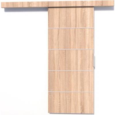 Sconto Posuvné dvere BIELLA dub sonoma 96x205 cm