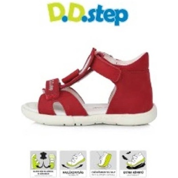 D.D.STEP detské dievčenské kožené sandále AC048-854BM
