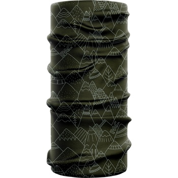 P. A. C P. A. C. Детски шал P. A. C. Kid's Anti Mosquito Tube scarf - Grüne Berge - размер One Size (203-2176-0711)