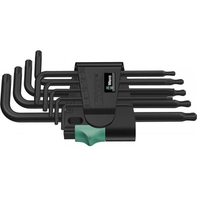 Sada klíčů Wera torx s kuličkou, 967PKL/9 TX 8-40 9dílná Dílna - Outdoor Nářadí, ruční nářadí, elektrické pomůcky, ochranné pomůcky Klíče a nástrčkové klíče, Gola sady