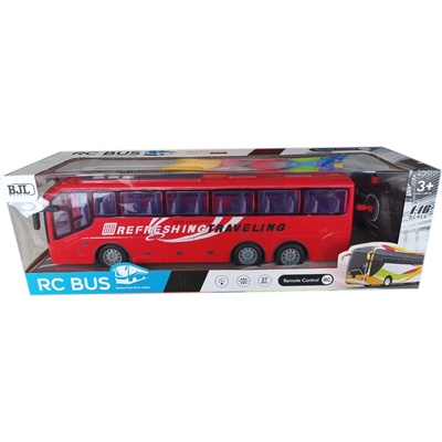 Автобус с радио управление - червен, 1: 16 Skale