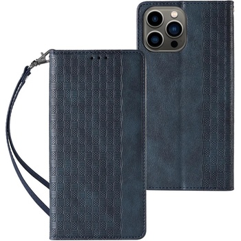 HQWear Калъф HQWear Magnet Strap Case за Samsung Galaxy S23 Plus, с верижка, син (KXG0056956)