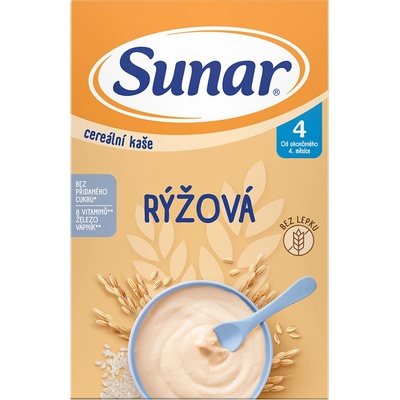 Sunar Cereálna kaša Ryžová 210 g