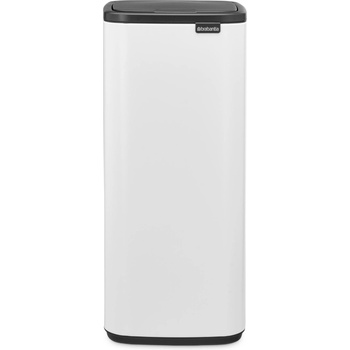 Brabantia Кош за отпадъци с докосване BO TOUCH BIN 30 л, бял, стомана, Brabantia (BRAB236945)