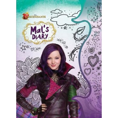 Disney Press Descendants: Mal's Diary | Inc. Disney Enterprises, Tina McLeff