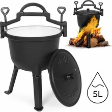 MultiGarden Smaltovaný liatinový kotlík 5L