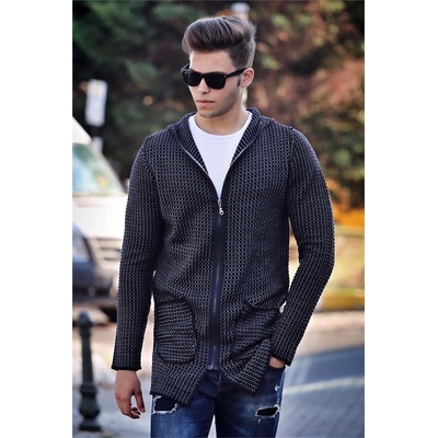 Madmext Мъжка жилетка 2192 - Черна 286572 (286572_Черно)