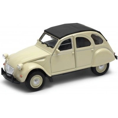 Welly Citroen 2CV model béžový 1:34