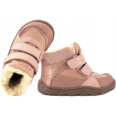 Emel ev2809-4 barefoot zimní boty zateplené vlnou voděodolné membrána