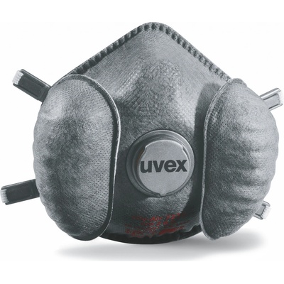 Uvex SILV-AIR HIGH-PERFORMANCE FFP2 Striebrosivá