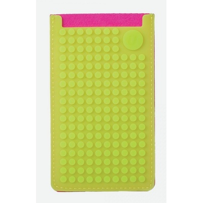 UPixel Bags - Универсален калъф за телефон малък - ярко розово/светло зелено