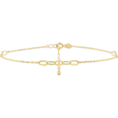 Lillian Vassago Celozlatý jemný náramek LLV06-GB124