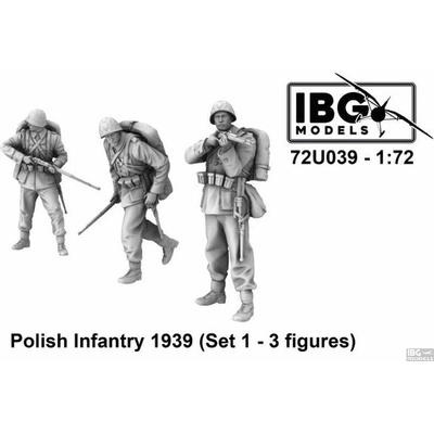 IBG Polish Infantry 1939 Set 1 3d printed 3 figures 1:72