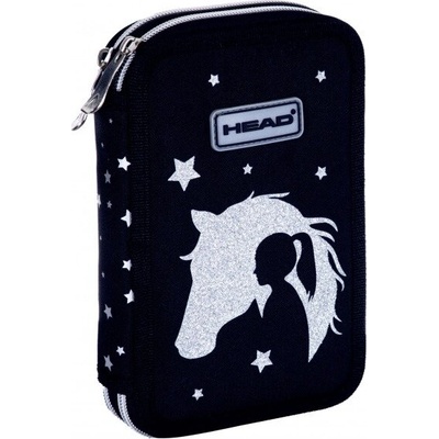 Astra Ученически несесер, Head, Сребърна мечта, 20.5 х 13 х 4.5 см (AS503023032)