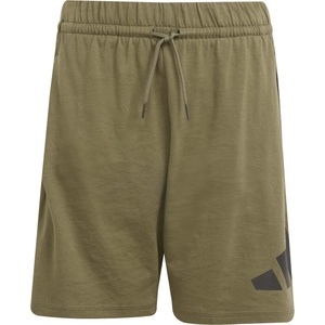 Adidas Детски къси панталони adidas Kid's Bold Knit Shorts 210 Shorts - Olive Strata / Black - размер 164 (EU) (701-3544-0314)