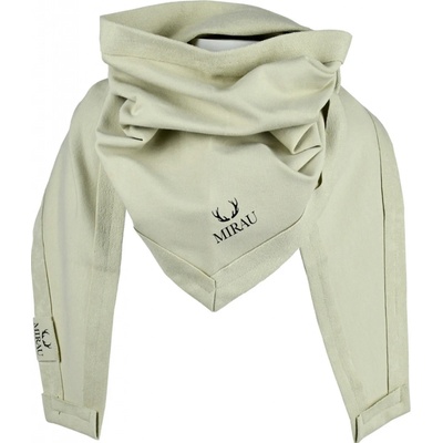 Chlapčenská šatka Leo svetlo sivá melange