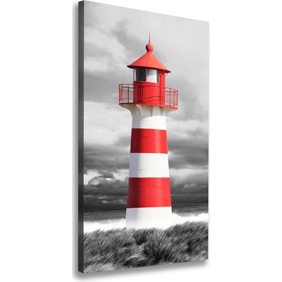 Vertikálny foto obraz na plátne Morský maják 50x100 cm