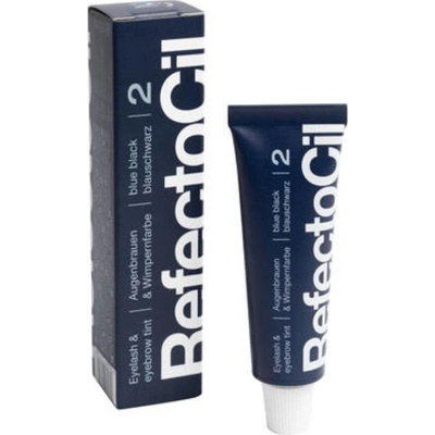 RefectoCil farby na obočie mihalnice a bradu 2. modročierna 15 ml