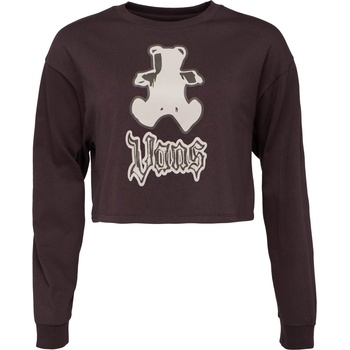 Vans Lil bear relax crop ls tee m