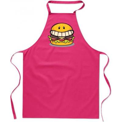 Povidlo.cz Zástěra Hamburger Purpurová