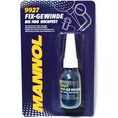 Mannol preparát na zaistenie závitov, stredný , modrý 10ml