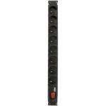 Lestar Surge protection strip LXARM 810, 3L, PDU, 5, 0m, black