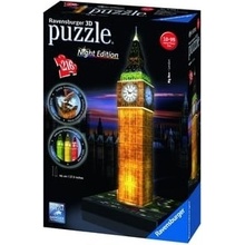 Ravensburger 3D puzzle Svítící Big Ben 216 ks