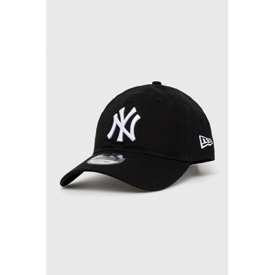 New Era Памучна шапка с козирка New Era в черно с апликация NEW YORK YANKEES (60348852.BLKWHI)