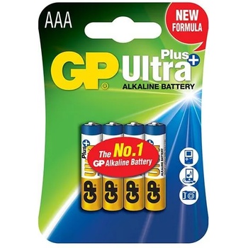 GP Batteries Алкална батерия gp ultra plus lr03 aaa /4 бр. в опаковка/ блистер 1.5v (gp-ba-ultraplus-lr03)