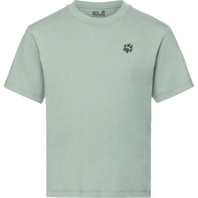 Jack Wolfskin Детска тениска Jack Wolfskin Kid's Print T-Shirt - Hike Green Zinnia - размер 164 (EU) (704-5897-0216)