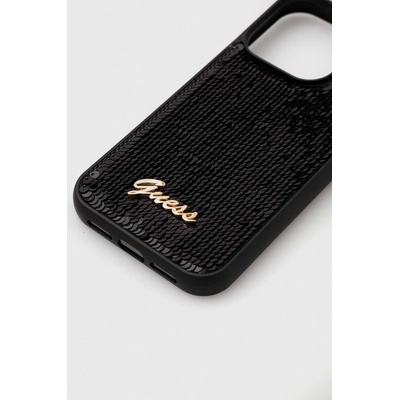GUESS Кейс за телефон Guess iPhone 15 Pro 6.1 (GUHCP15LPSFDGSK)