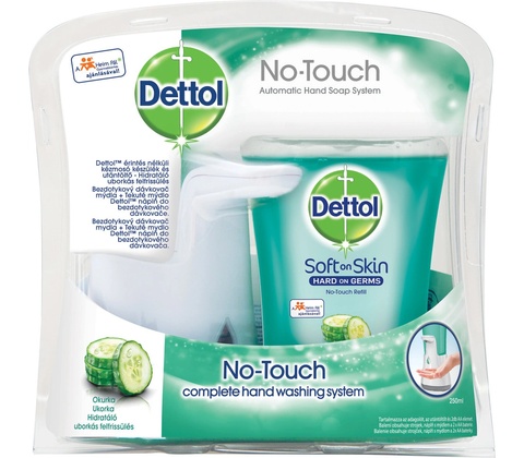Dettol bezdotykový dávkovač mýdla 250 ml Aloe Vera