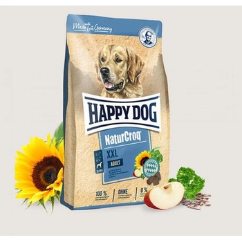 Happy Dog NaturCroq XXL - храна за израснали кучета от големи и гигантски породи, 15kg