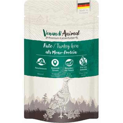 Venandi Animal krůtí maso jako jediný zdroj bílkovin 12 × 125 g