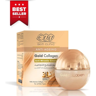 Eva Skin Clinic Gold Collagen krém proti vráskám den a noc 50 ml