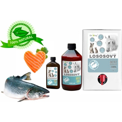 Dromy Lososový olej 500 ml