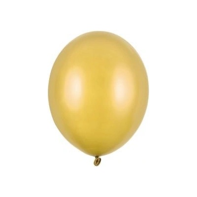 Balón Strong 30cm metalicky zlatý