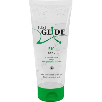 Just Glide Bio ANAL - Веган анален лубрикант на водна основа (200ml)