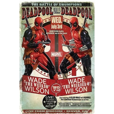 Plakát Deadpool - Wade vs Wade